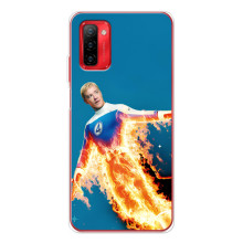 Чехол с принтом Фантастическая четверка для Ulefone Note 12P – Человек-Факел
