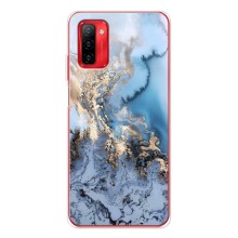 Мраморный чехол на Ulefone Note 12P (VPrint) (Нежный мрамор)