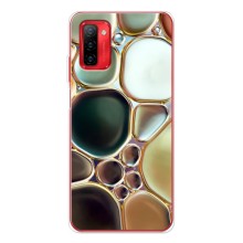 Мраморный чехол на Ulefone Note 12P (VPrint) (Радужный Мрамор)
