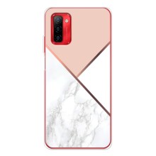 Мраморный чехол на Ulefone Note 12P (VPrint) (Тройной мрамор)