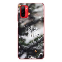 Новогодние, Праздничные Чехлы для Ulefone Note 12P - 2024 год (Hello winter)