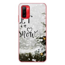 Новогодние, Праздничные Чехлы для Ulefone Note 12P - 2024 год (Let it snow)