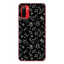 Новогодние, Праздничные Чехлы для Ulefone Note 12P - 2024 год (Новогодний фон)