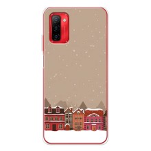 Новогодние, Праздничные Чехлы для Ulefone Note 12P - 2024 год (Зимний город)