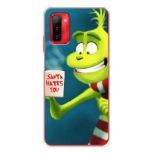 Рождественские Чехлы для Ulefone Note 12P (VPrint) (Зеленый Гринч)