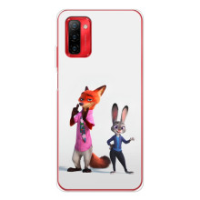 Силиконовый чехол с принтом Зоотрополіс для Ulefone Note 12P – Джуди и Ник