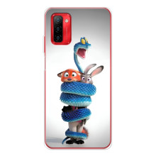 Силиконовый чехол с принтом Зоотрополіс для Ulefone Note 12P – Змея Зоо