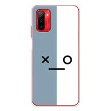 Силиконовые Чехлы (смешные стикеры) для Ulefone Note 12P – Серо-белый