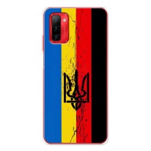 Украинские Чехлы для Ulefone Note 12P с картинкой УПА (AlphaPrint) (Флаг УПА)