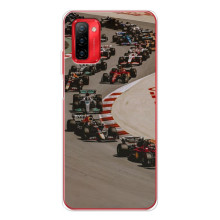 Чехол с прнтом Формула 1 на Ulefone Note 12P – Боліди на трасі