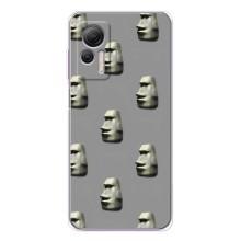 Бампер з принтом Меми для Ulefone Note 14 – Кам'яна особа