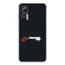 Чехлы (ART) Цветы на Ulefone Note 14 (VPrint) (Неожиданные цветы)