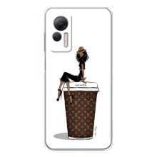 Чохли Луі Вітон для Ulefone Note 14 (AlphaPrint - LOUIS VUITTON) (кава LOUIS VUITTON)