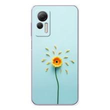 Чехлы с Цветами для Ulefone Note 14 (VPrint) (Желтый цветок)