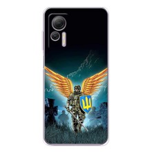 Чехлы с картинкой ЗСУ для Ulefone Note 14 (AlphaPrint) (Солдат ЗСУ)