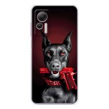 Чохол ДОБЕРМАН  для Ulefone Note 14 – Доберман злий