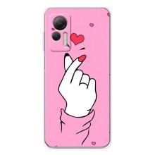 Чохол з принтом для Ulefone Note 14 (AlphaPrint - Знак сердечка)