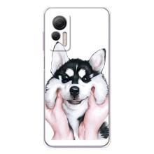 Бампер для Ulefone Note 14 с картинкой "Песики" – Собака Хаски