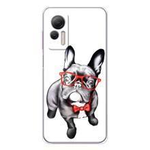 Бампер для Ulefone Note 14 с картинкой "Песики" – В очках