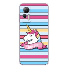 Чехол для Нот 14 - (Единорожки - Новинки) (AlphaPrint) (Unicorn)