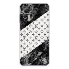 Чехол Стиль Louis Vuitton на Ulefone Note 14 – LV на белом