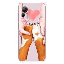 Чехол (ТПУ) Милые собачки для Ulefone Note 14 – Любовь к собакам