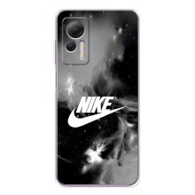 Чехол с логотипом Найк на Ulefone Note 14 – Найк дымчатый