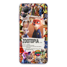 Чехол Зоотрополіс на Ulefone Note 14 – Коллаж Зоо