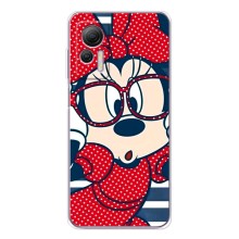 Эксклюзивный чехол для Ulefone Note 14 (AlphaPrint - Мультяшные) (Маус в очках)