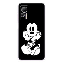 Эксклюзивный чехол для Ulefone Note 14 (AlphaPrint - Мультяшные) (Микки на черном)