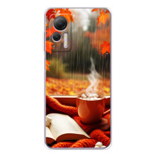 Чехол с уникальным дизайном «Осень с кофе» для Ulefone Note 14 – Кофе и дождь