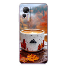 Чехол с уникальным дизайном «Осень с кофе» для Ulefone Note 14 – Кофе на природе