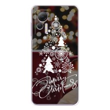 Різдвяні Чохли для Ulefone Note 14 (VPrint) (Ялинка яскрава)