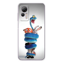 Силиконовый чехол с принтом Зоотрополіс для Ulefone Note 14 – Змея Зоо
