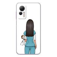 Силиконовый бампер (Работники) на Ulefone Note 14 – Доктор