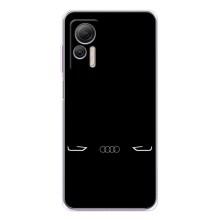 Силиконовый бампер с картинкой машины на Ulefone Note 14 – Силует Audi