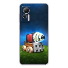 Силиконовый Чехол (атрибутика Клеш Роял) для Ulefone Note 14 – Пушка