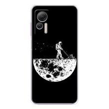 Силиконовый Чехол с принтом "Космонавты" на Ulefone Note 14 – Космонавт