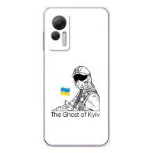 Защитные чехлы (Призрак Киева) для Ulefone Note 14 (AlphaPrint) (Летчик Киева)