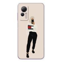 Силиконовый Чехол на Ulefone Note 14 с картинкой Стильных Девушек – Стильная