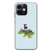 Чехлы с картинкой собаки Патрон для Ulefone Note 16 Pro (AlphaPrint) (Сапер Пес)