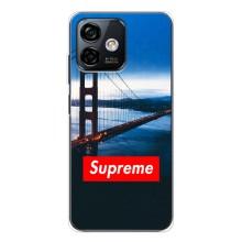 Чехол для Ulefone Note 16 Pro с картинкой Supreme (AlphaPrint)