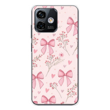 Чехол банты для Ulefone Note 16 Pro – Банты с цветами