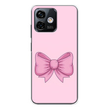 Чехол банты для Ulefone Note 16 Pro – Розовый бантик