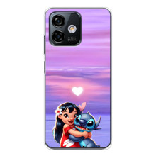 Чехол с рисунком Стич для Ulefone Note 16 Pro – Стич и Лило