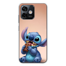 Чехол с рисунком Стич для Ulefone Note 16 Pro – Стич с шоколадом