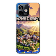 Чехол с картинками Майнкрафт для Нот 16 Про – Minecraft