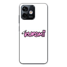 Чехол с персонажем Куроми на Ulefone Note 16 Pro – Лого Куроми