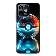 Чохол з Пікачу на Ulefone Note 16 Pro (М'яч Пікачу)