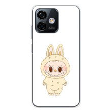 Чохол з принтом Лабубу для Ulefone Note 16 Pro – Бежевий Лабубу